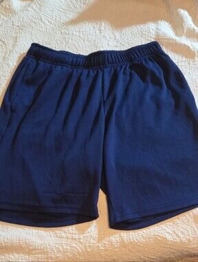 Old Navy Men's Navy Blue Athletic Shorts